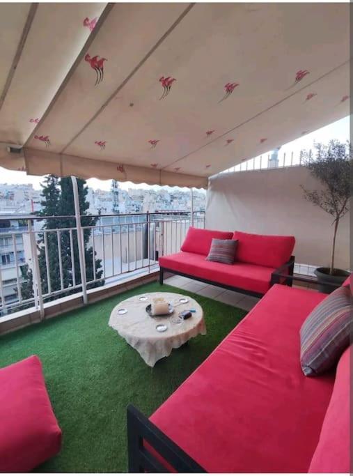 7Th Floor Spacious Veranda In The Heart Of Atenas Exterior foto